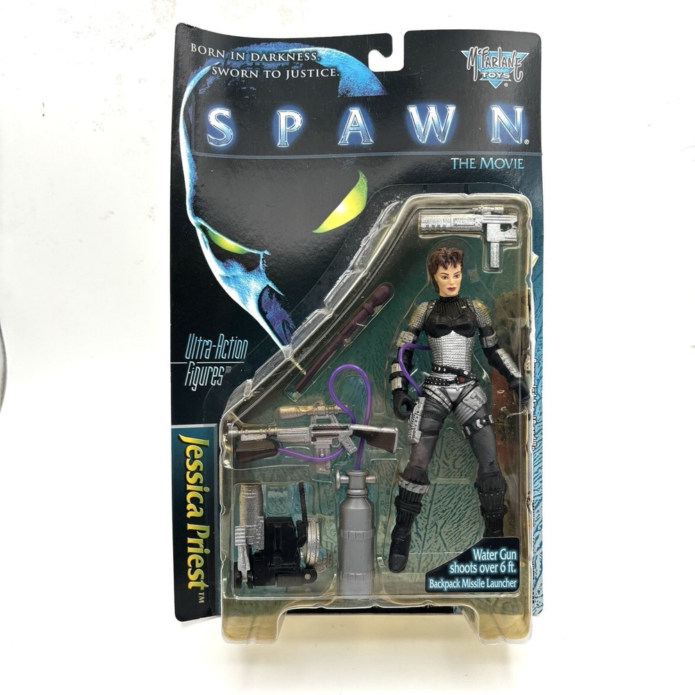 McFarlane Toys Spawn The Movie Jessica Priest 1997 New Sealed Complete